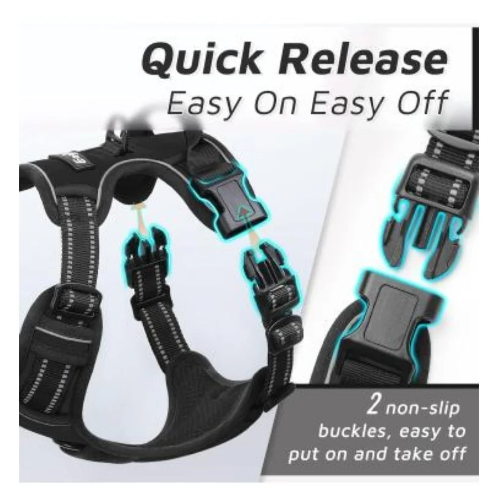Eagloo No Pull Dog Harness, XL, #DTCW-006-XLN3 NWT